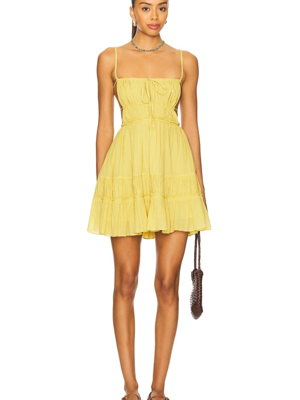 Free People X Free-est Taking Sides Mini Skirt